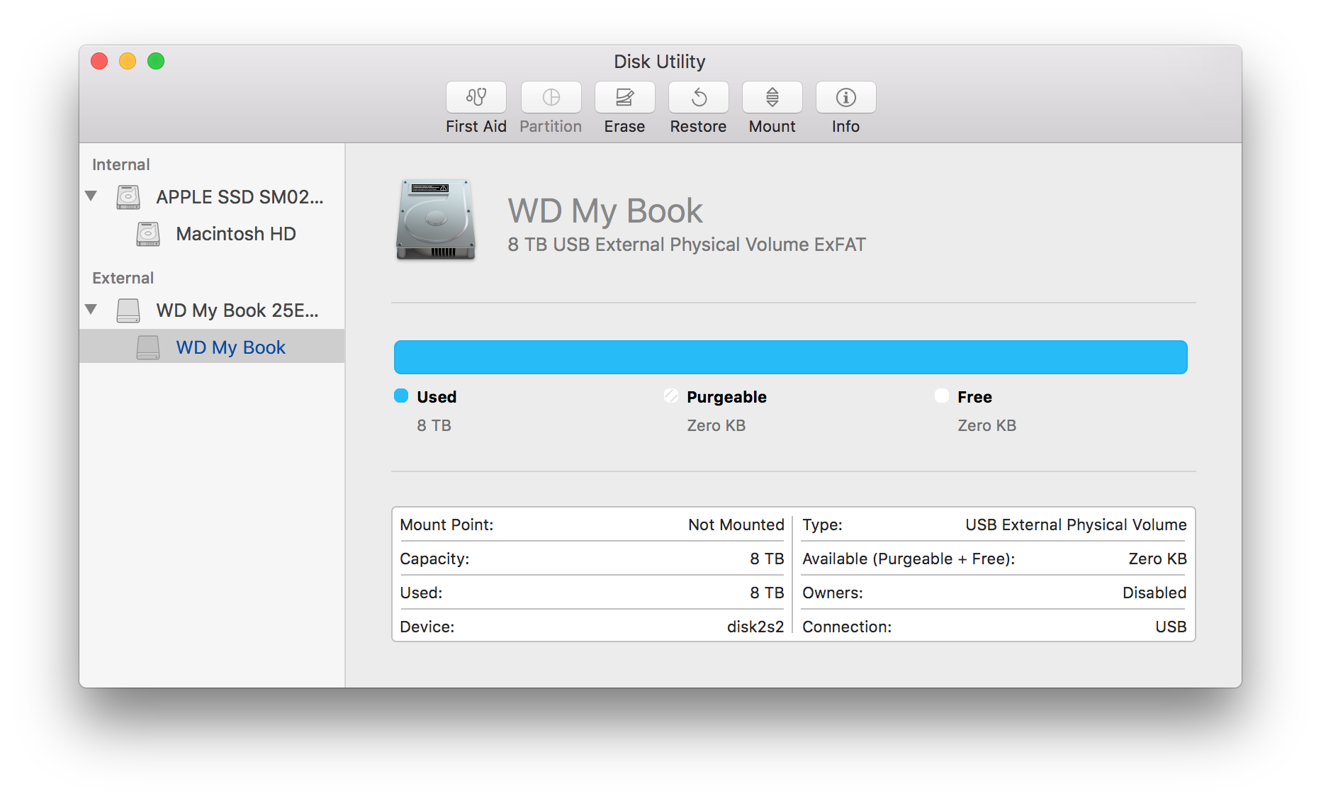 reformat wd my passport for mac os